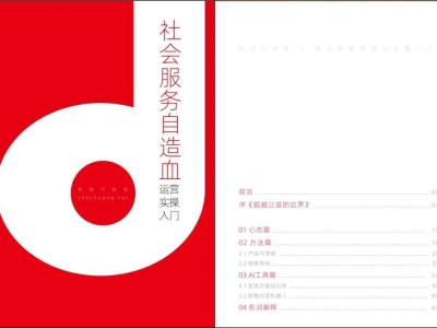 免费领取 | 文末下载《社会服务自造血实操入门手册》